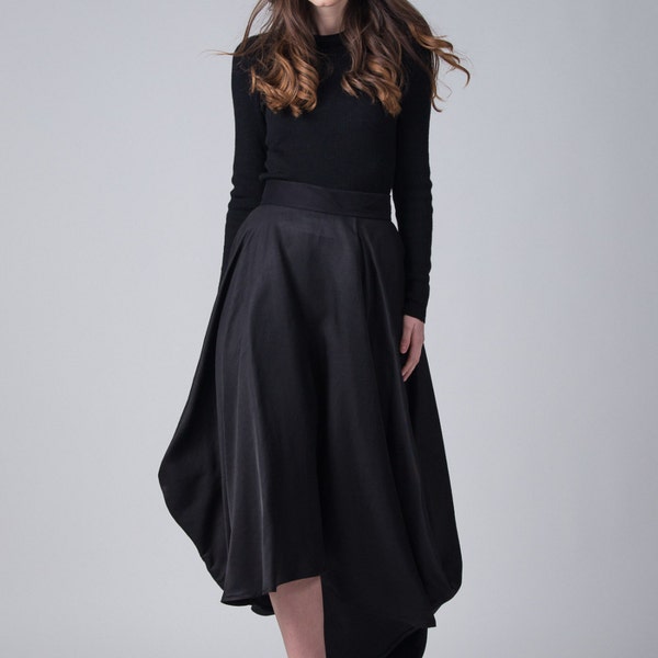 Missy Asymmetrical Skirt - Long main image 0