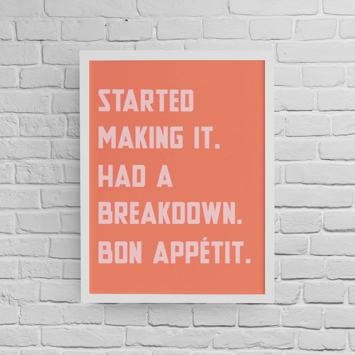 Great Celebrity Bake Off Quote Art Print James Acaster Etsy