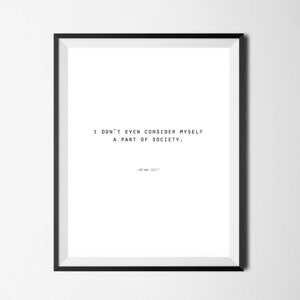 I Don't Even Consider Myself A Part of Society the Office - Etsy