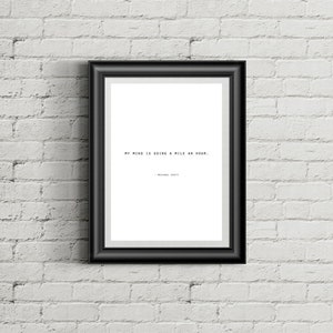 My Mind is Going A Mile an Hour Michael Scott (Download Now) - Etsy