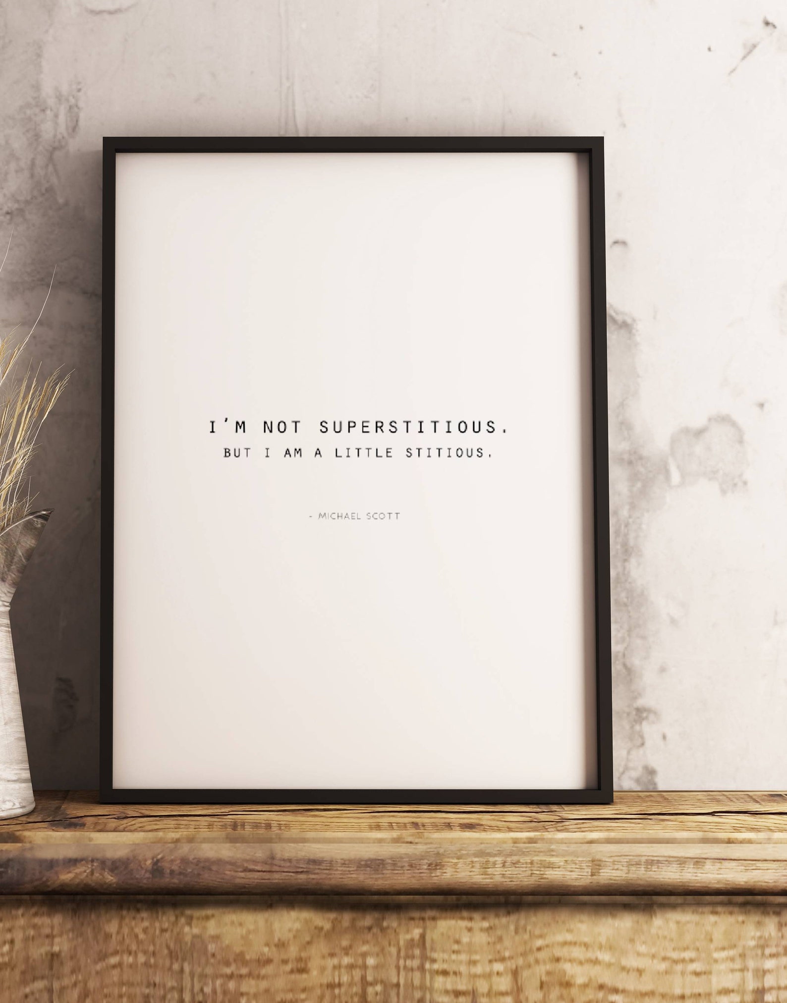 I'm Not Superstitious but I Am A Little Stitious, the Office TV Show ...