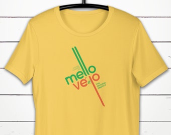 T-shirt - Mello Velo Graphic Tee - Unisex Premium T-Shirt - Bella + Canvas 3001