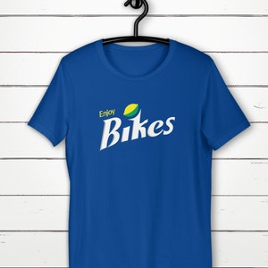 T-shirt -Enjoy Cycling Graphic Tee - Unisex Premium T-Shirt | Bella + Canvas 3001