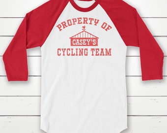 Casey's Cycling Team 3/4 Tee