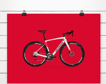 Specialized Diverge illustration Poster