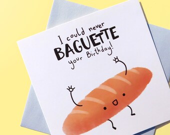 Pun birthday card | Etsy