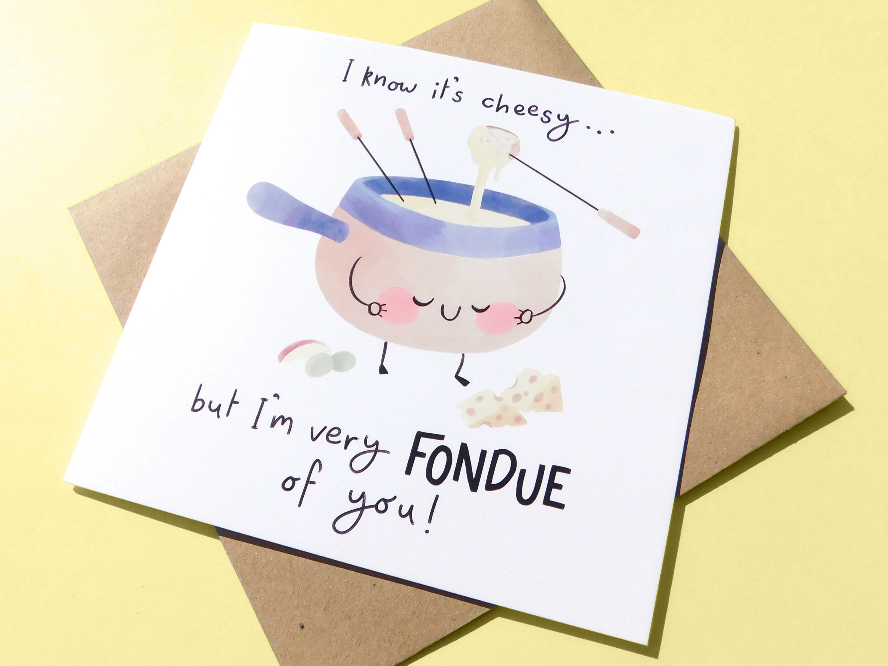 Cute Valentine Puns - Romantic Love Card - Card For Boyfriend or