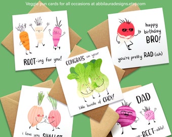 Bread Pun Thank You Card, Thanks A Bunch, Funny Greeting