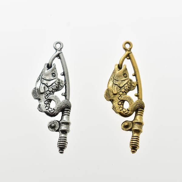 Fishing Charms Etsy