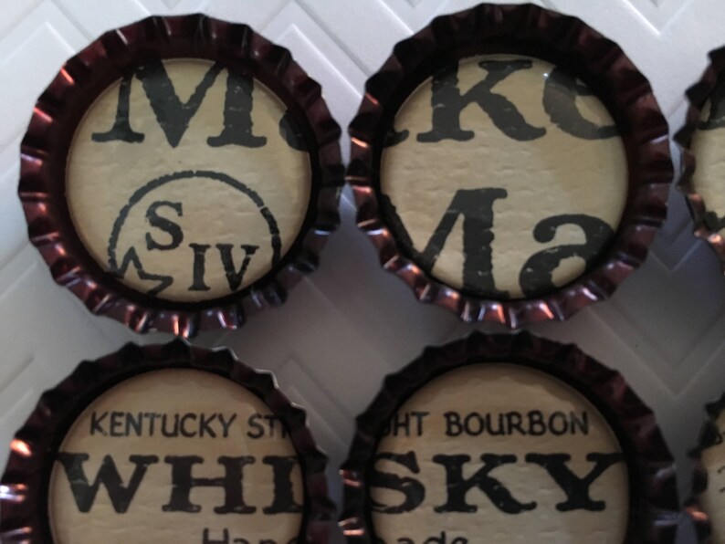Makers Mark Bottlecap Magnet Set
