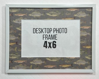 Fishing Designer Photo Frame - cubicle decorations, office decor, office photo frame, pretty photo frame