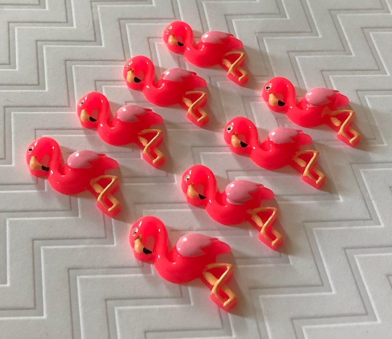 Flamingo Push Pins or Set of 10 15 or 20 Etsy