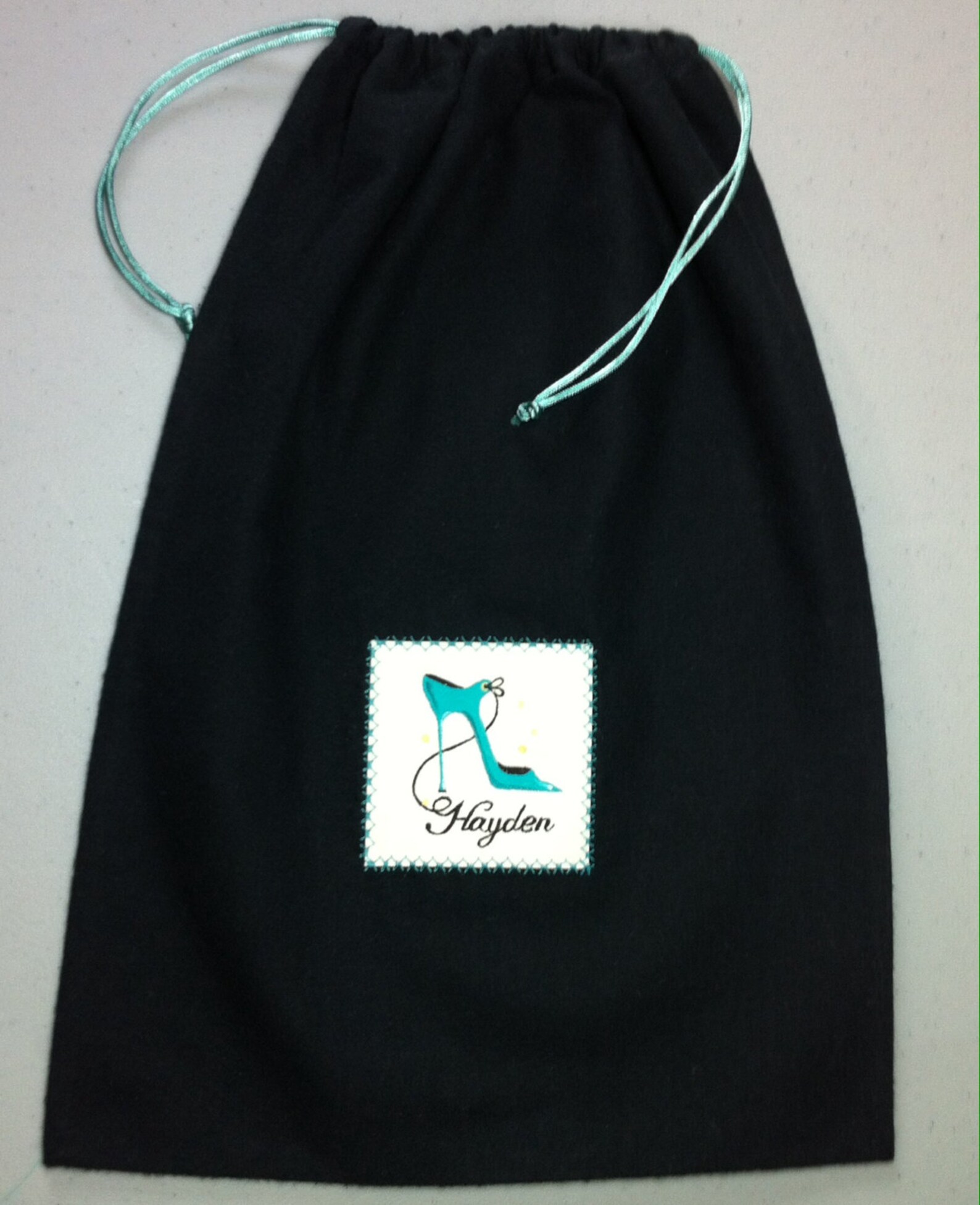 Bespoke Flannel Shoe Bags Personalized Just for You Etsy