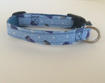 X-Small Doctor Who/TARDIS Dog Collar