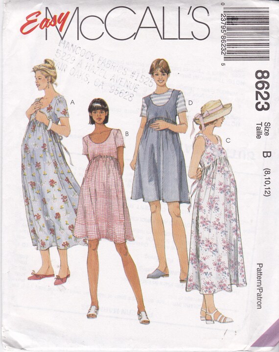 Maternity Dress and Jumper Patterns 