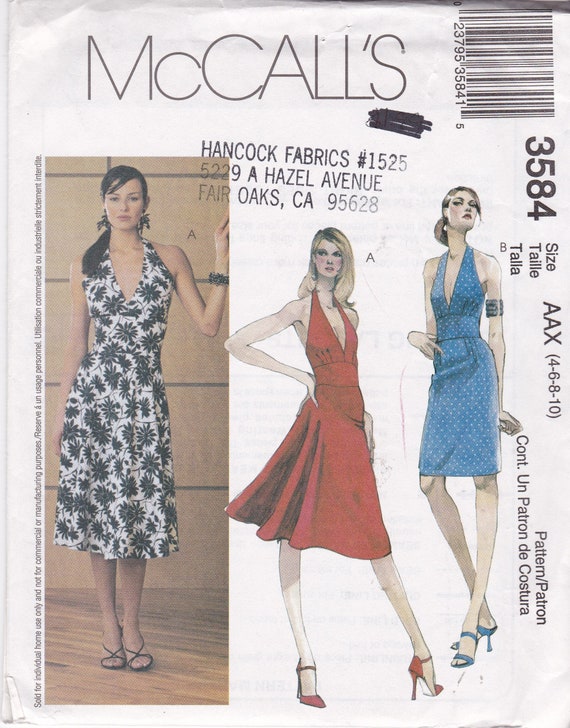 halter sundress pattern