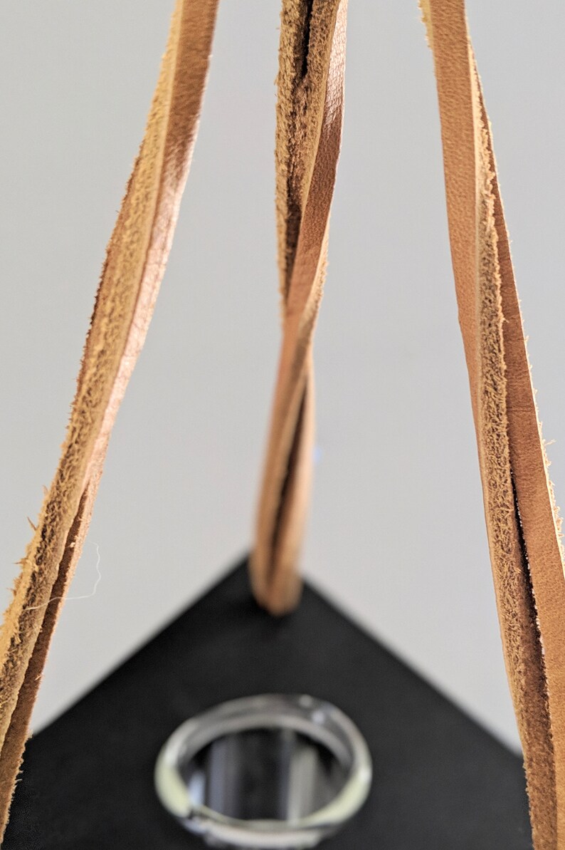 Single Triangular Hanging Test Tube Plant Stand