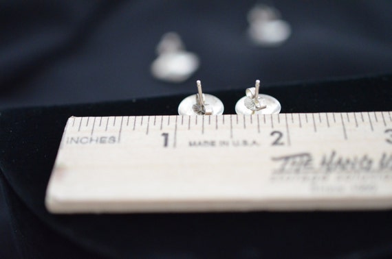 Two sets of small, silver, southwestern-style vin… - image 4