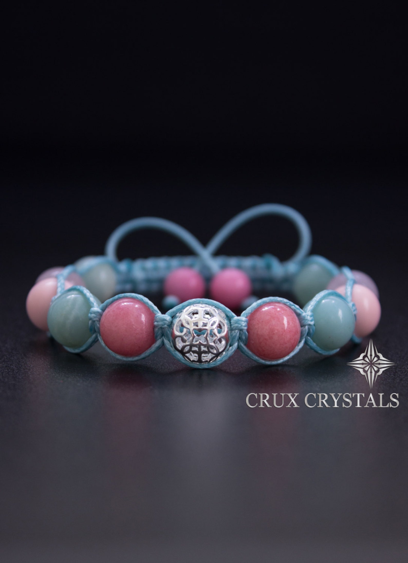 Candy Summer Mix Women's Bracelet Pink Beaded Bracelet Etsy