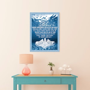 U-Boot Hymne | Digitaler Download | Druckbar | Wandbild | Militär Ehepartner Geschenk |Submariner Geschenk | Marine-Hymne
