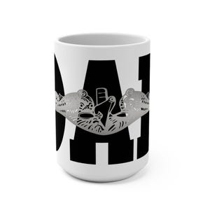 Silver Dolphins Submariner Mug for Dad