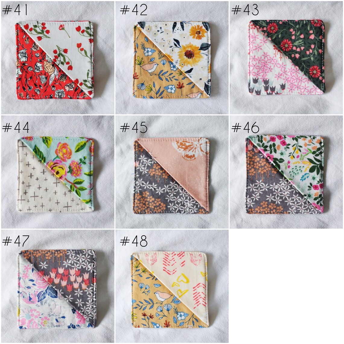 Bookmark Fabric Bookmark Handmade Bookmark Corner Bookmark Etsy