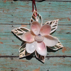 Beach Christmas ornament - Beach tree - Christmas gifts - Beach decor- Christmas gifts for women - Seashell decor - Seashell tree