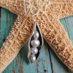 Etsy peas in a sales pod necklace