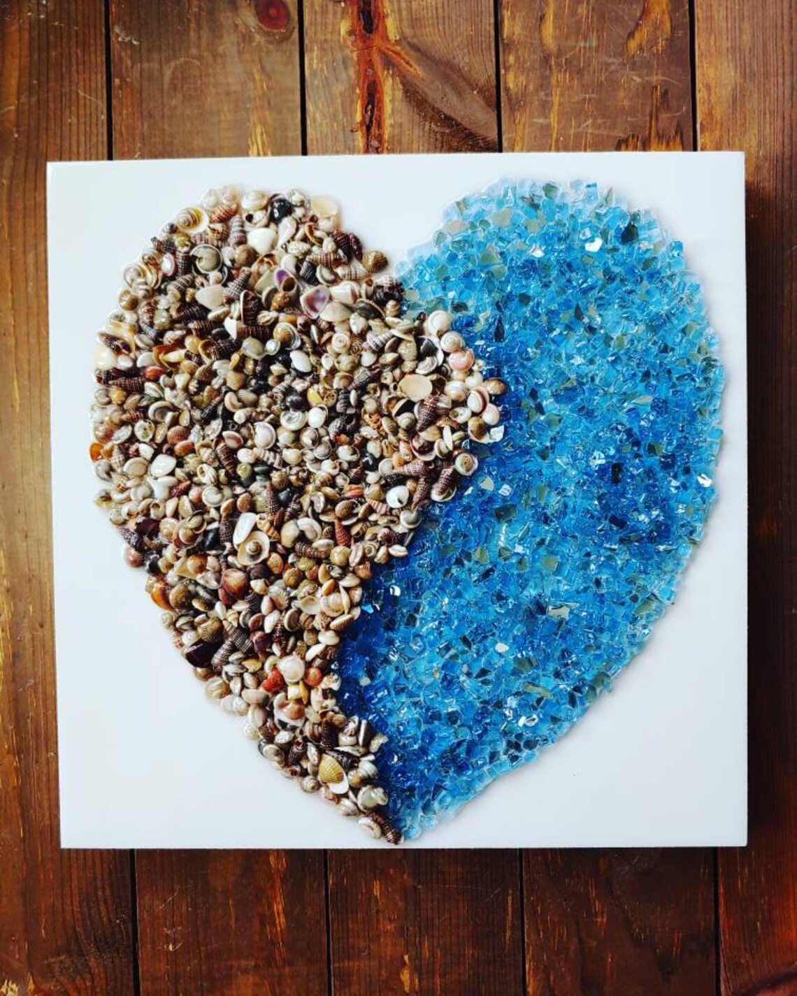 Beach decor Unique gifts Mom gift Birthday heartGift for Etsy