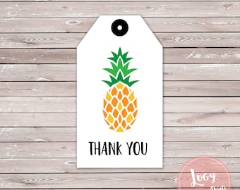 Pineapple Thank You - Etsy
