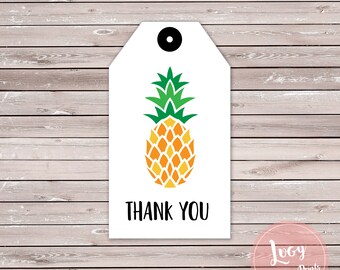 Pineapple Thank You - Etsy