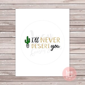 Bachelorette Party Signs - Desert / Cactus Theme - Instant Download - Printable Signs image 4