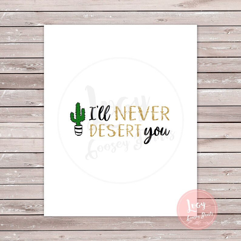 Bachelorette Party Signs - Desert / Cactus Theme - Instant Download - Printable Signs image 4