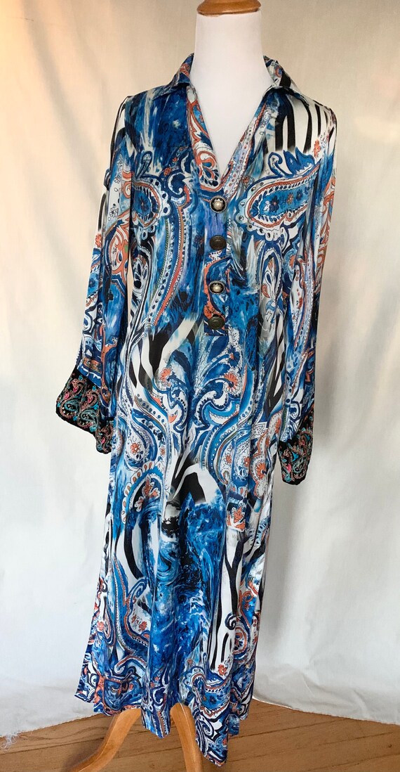 Badia Psychedelic Caftan - image 2