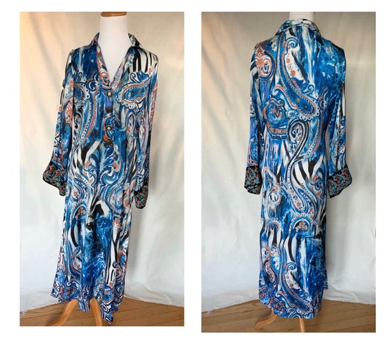 Badia Psychedelic Caftan - image 1