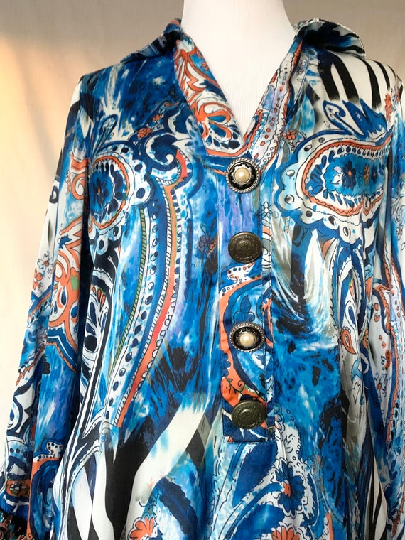 Badia Psychedelic Caftan - image 6