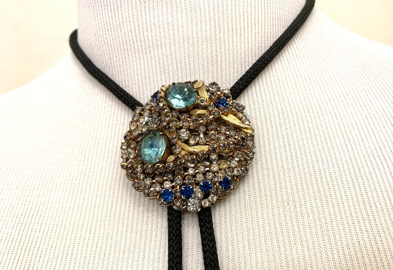 Rhinestone Cowboy Bolo Tie - image 3