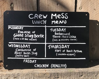 Disneys Jungle Cruise inspiriert Crew Mess Zeichen