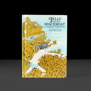 Children&#39;s Hardcover Book, Jelly and the Spaceboat, Shirley Parenteau, Science Fiction, Weekly Reader Book, Collectible