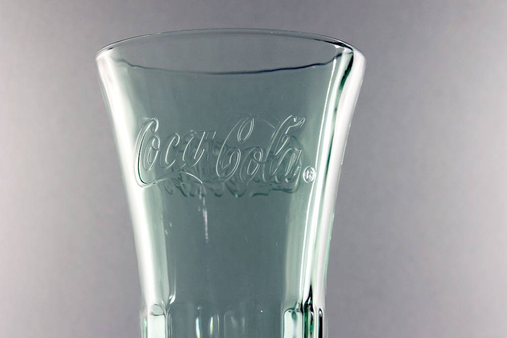 Vintage Green Libbey Coca Cola Glasses Collectible Coke Glasses Vintage  Barware Drinking Glasses 