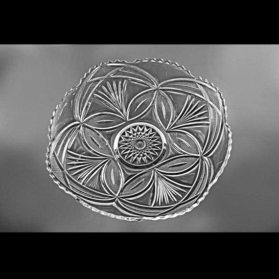 Antique, Bryce EAPG Bowl, Monarch, Fruit Bowl Centerpiece