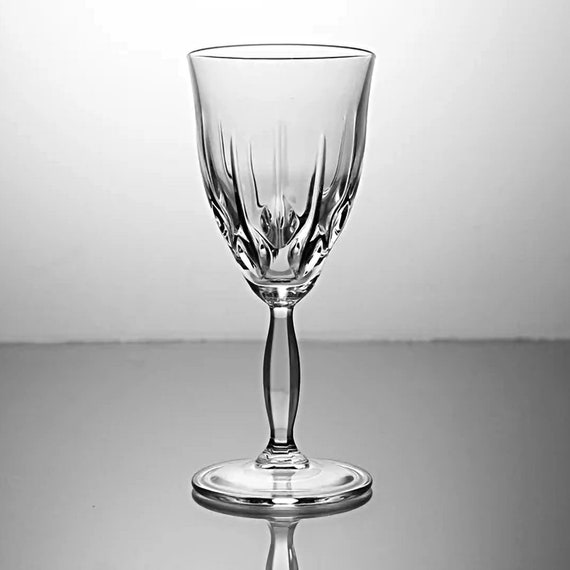 Crystal Cocktail Glass, Cut, Wine Glass, Barware, Stemware