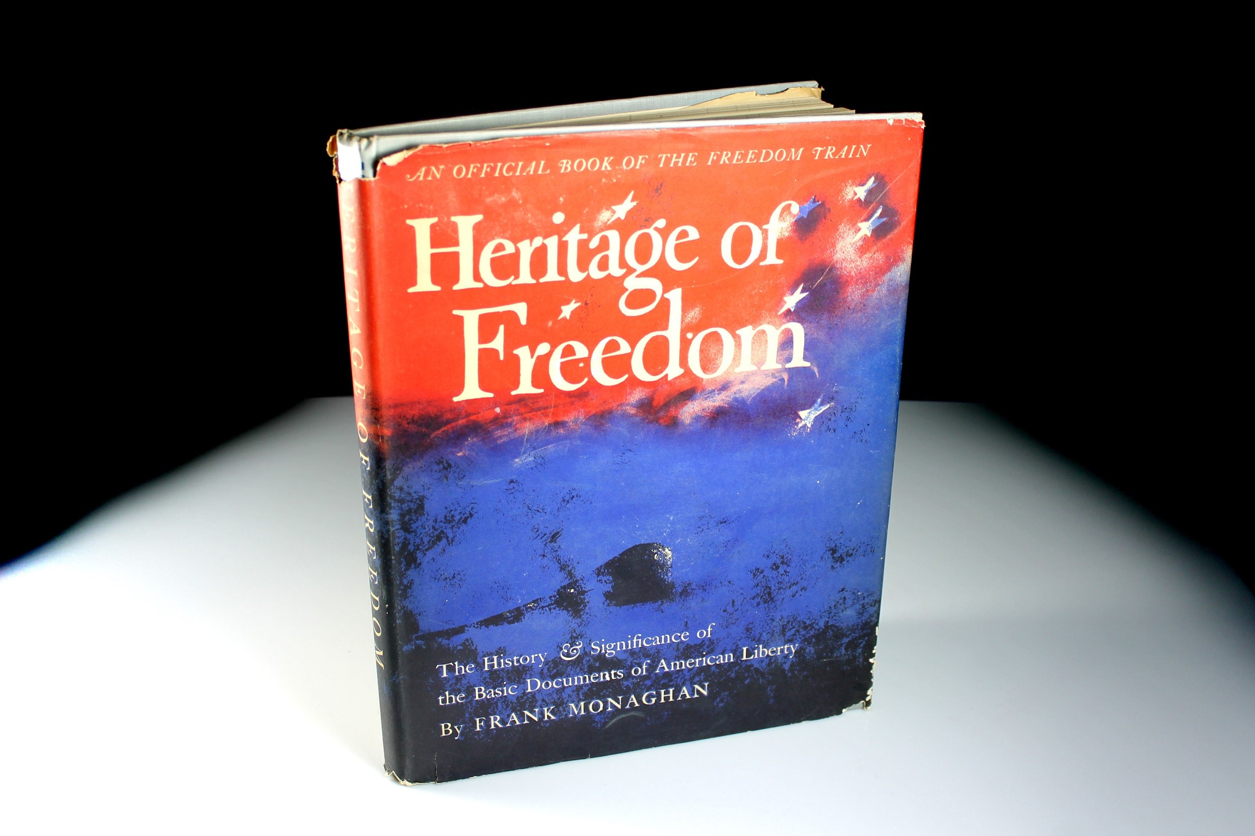 Hard Cover Book, Heritage of Freedom, Frank Monaghan, Reference Book ...