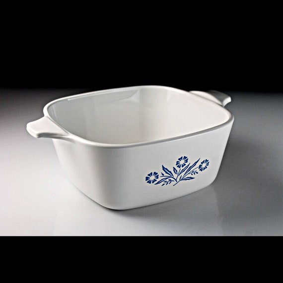 Corningware Petite Pan, Cornflower, Two and Three Quarter Cups, Dinnerware, Serving, Ovenware