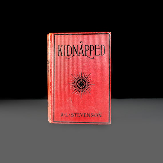 Hardcover Book, Kidnapped, Robert Louis Stevenson, Young Adult, Historical Fiction, Adventure