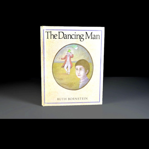 Children's Book, The Dancing Man by Ruth Bornstein, Weekly Reader
