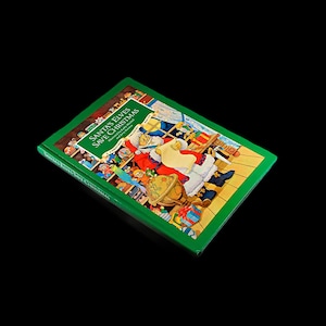 1991 Children&#39;s Hardcover Book, Santa&#39;s Elves Save Christmas, Pop-Up Book, Fiction, Illustrated, Kid&#39;s Story, Christmas Book, Picture Book