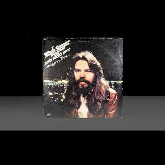 Bob Seger Stranger in Town Vinyl LP, 1978 Capitol Wally Cut, Poster Insert