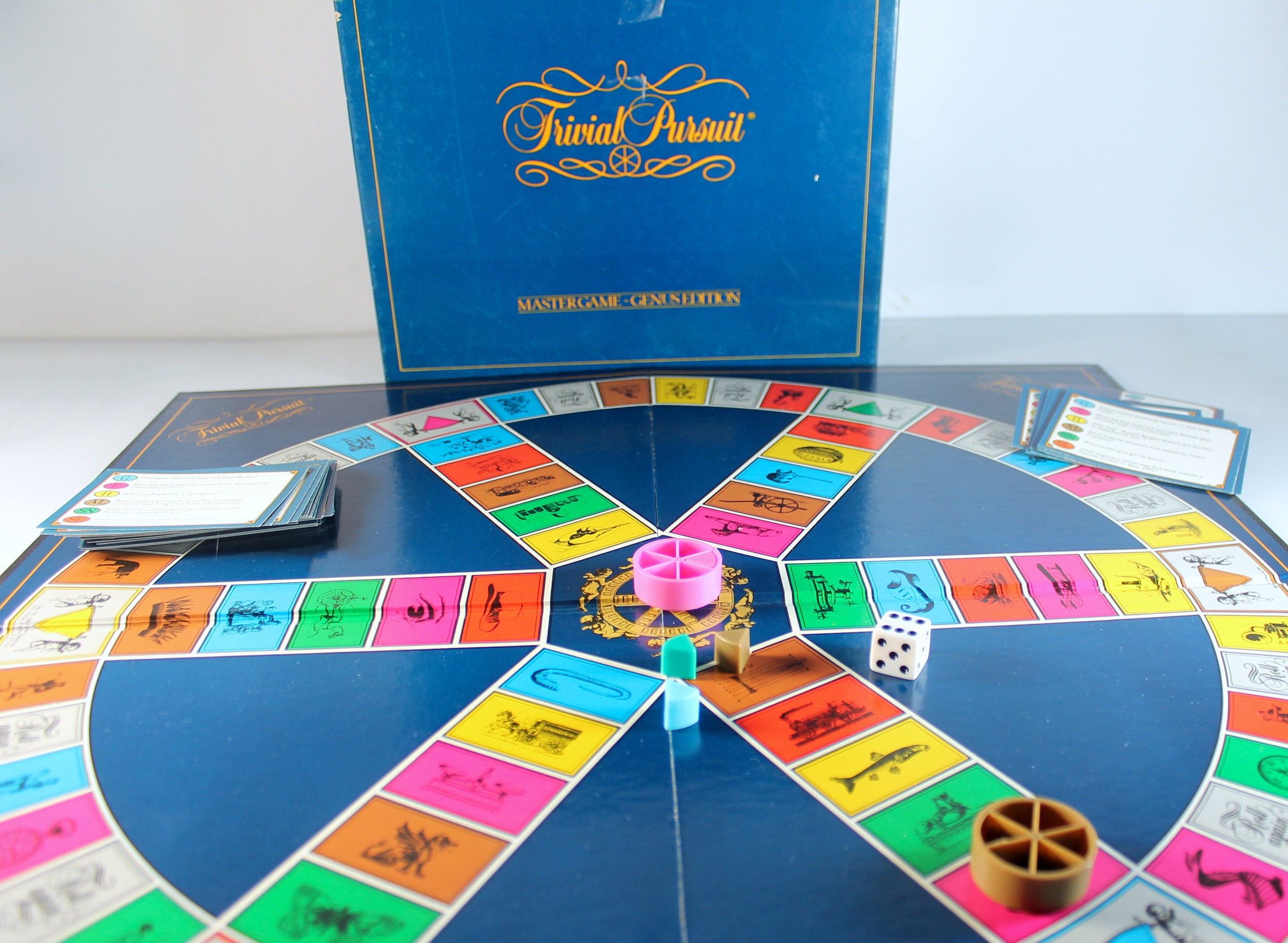 Jeu Trivial Pursuit, Master Game Genus Edition, Parker Brothers