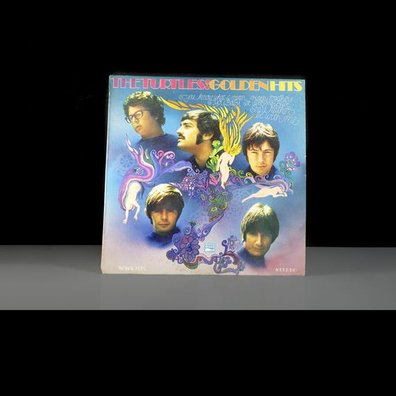 Vintage The Turtles Golden Hits Vinyl LP. 1967 White Whale Records. Happy Together Album